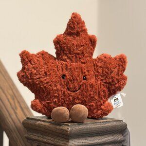 Jellycat Canada Exclusive Maple Leaf - NWT Limited Edition